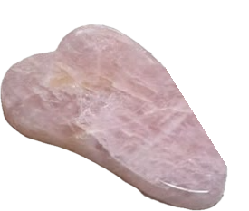 Pedra gua sha rosa